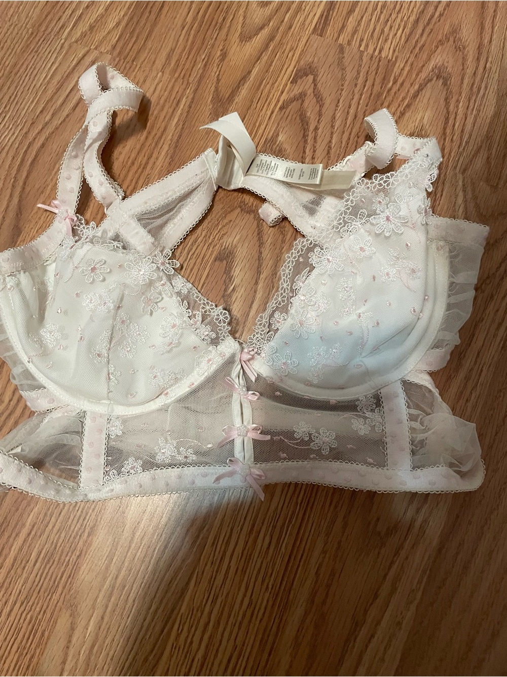 For Love & Lemons for Victoria's Secret Evie Longline Bra